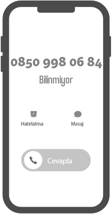 08509980684 telefon numarası kime ait?