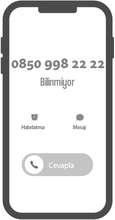08509982222 telefon numarası kime ait?