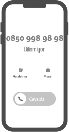 08509989898 telefon numarası kime ait?